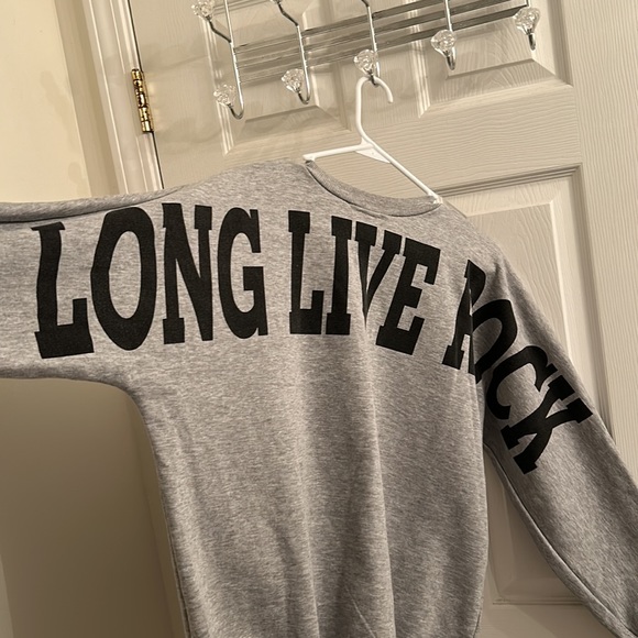 Vtg Rock & Roll Hall of Fame 90s Single StitchLong Live Rock” Spirit Sweatshirt - Picture 6 of 8